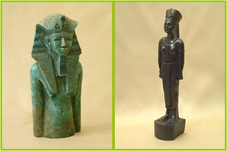 Bust of a King, Nofretete Bust of a King, Nofretete